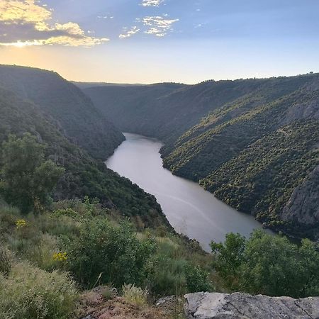 Cabanas Miraduero Aldeadavila de la Ribera Bagian luar foto