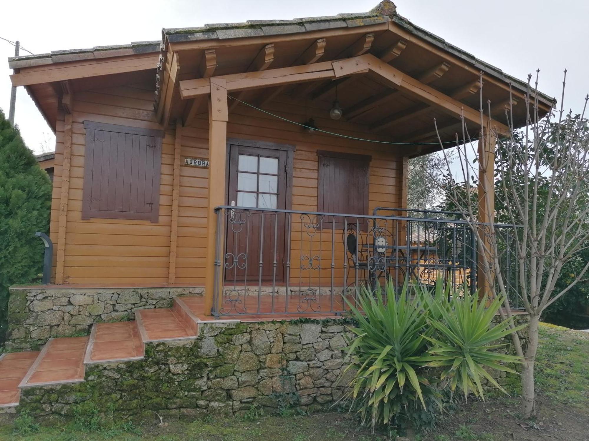 Cabanas Miraduero Aldeadavila de la Ribera Bagian luar foto
