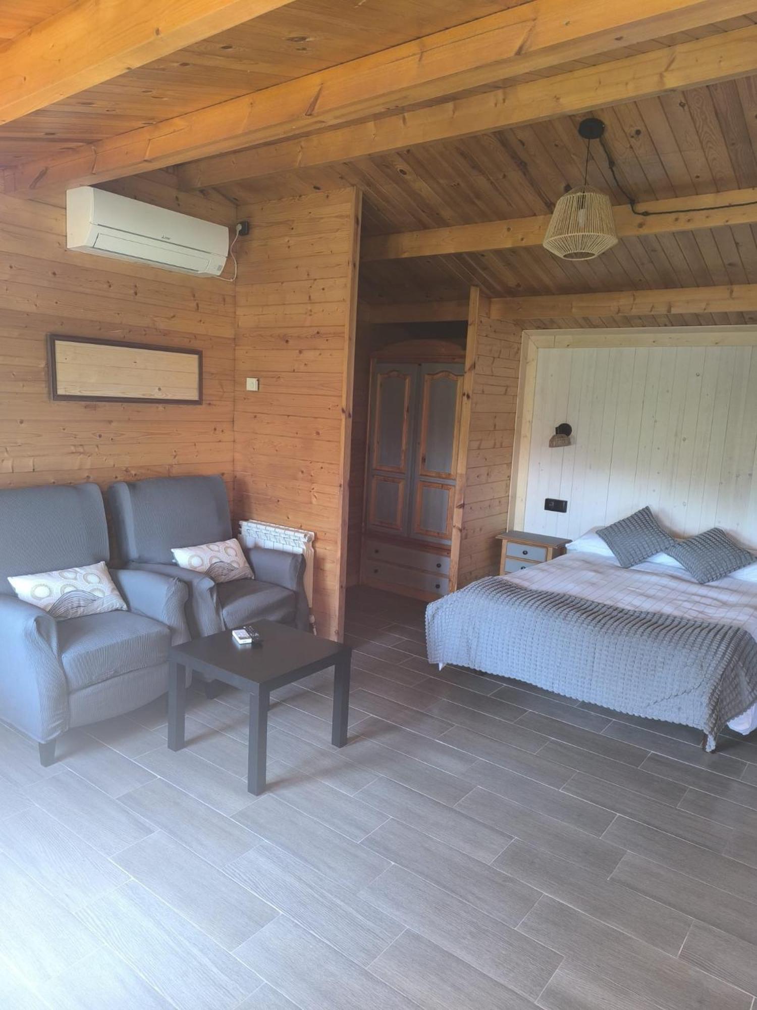 Cabanas Miraduero Aldeadavila de la Ribera Bagian luar foto